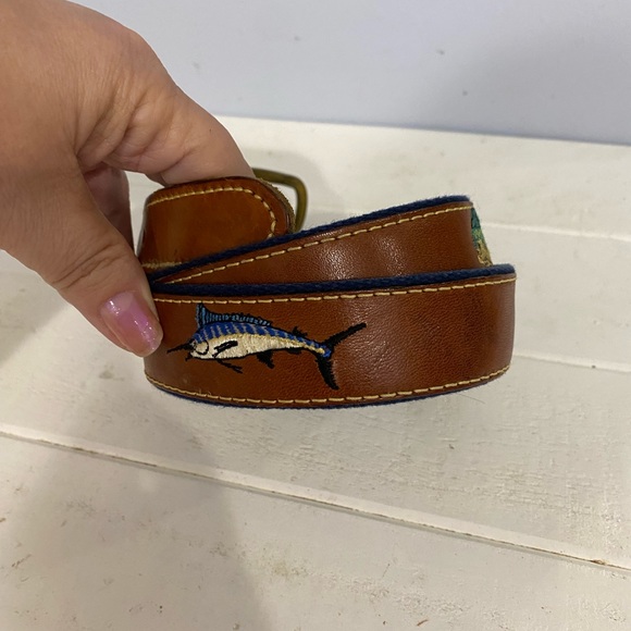 Leather belt - Picture 2 of 9